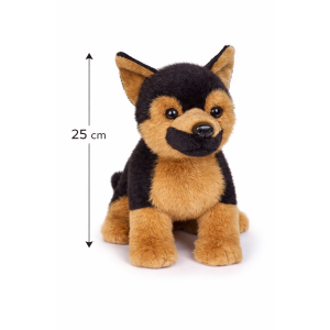 PELUCHE PASTORE TEDESCO CM 25 PUPAZZO PER BAMBINI LELLY - 642308
