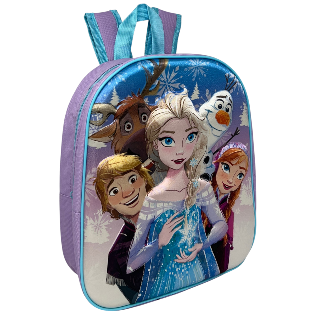 ZAINO ASILO 3D FROZEN DISNEY IMMAGINE A RILIEVO BORSA SCUOLA TEMPO LIBERO - 1000EVA314228