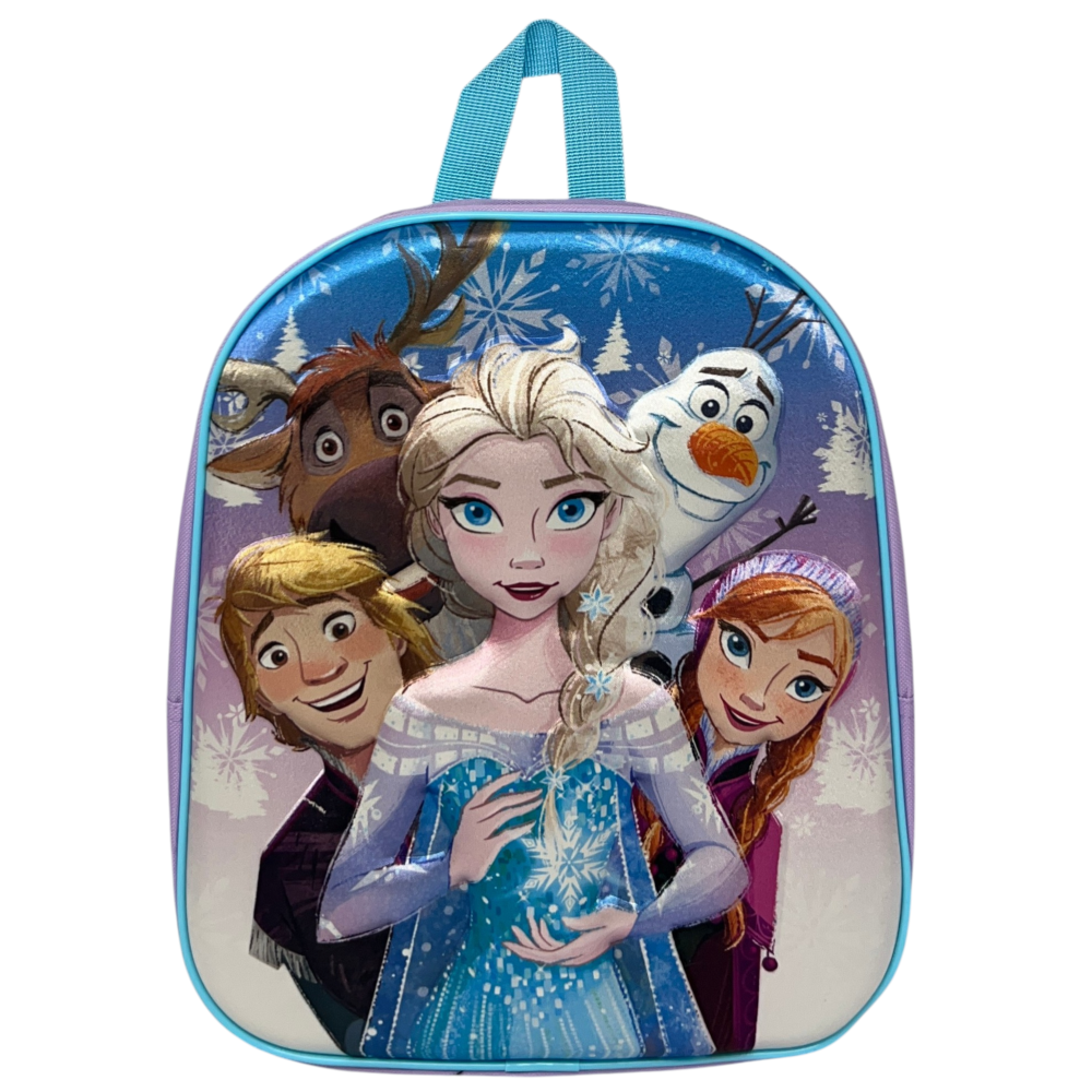 ZAINO ASILO 3D FROZEN DISNEY IMMAGINE A RILIEVO BORSA SCUOLA TEMPO LIBERO - 1000EVA314228