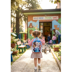 ZAINO ASILO 3D FROZEN DISNEY IMMAGINE A RILIEVO BORSA SCUOLA TEMPO LIBERO - 1000EVA314228