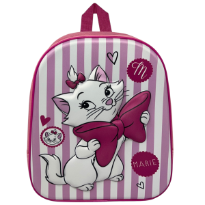 ZAINO ASILO 3D MARIE GLI ARISTOGATTI DISNEY IMMAGINE A RILIEVO BORSA SCUOLA TEMPO LIBERO - 1000EVA312305