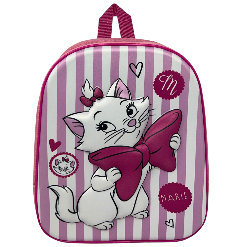 ZAINO ASILO 3D MARIE GLI ARISTOGATTI DISNEY IMMAGINE A RILIEVO BORSA SCUOLA TEMPO LIBERO - 1000EVA312305