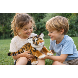 PELUCHE TIGRE CM 32 PUPAZZO PER BAMBINI LELLY - 650011