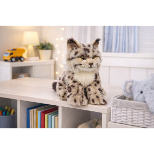 PELUCHE LINCE CM 25 PUPAZZO PER BAMBINI LELLY - 650021
