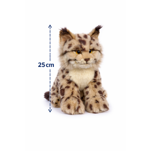 PELUCHE LINCE CM 25 PUPAZZO PER BAMBINI LELLY - 650021