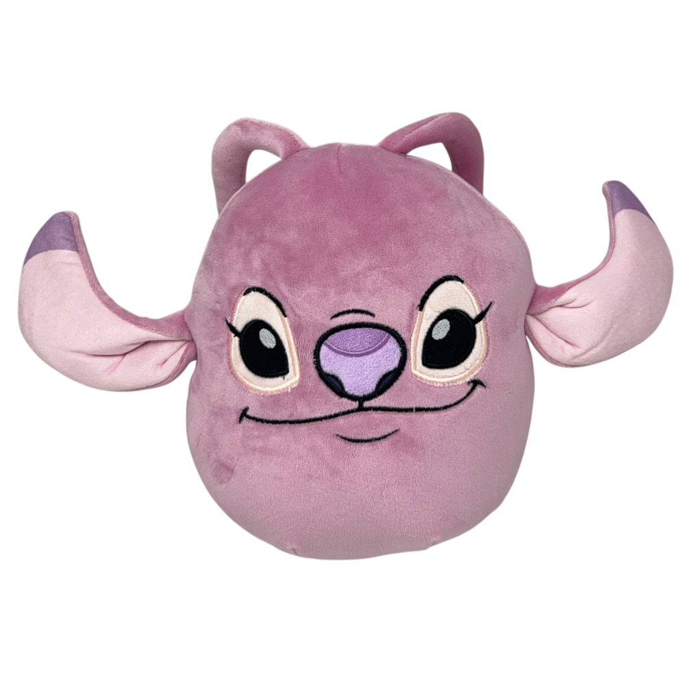 CUSCINO SQUISHY STITCH ANGEL DISNEY MORBIDO PELUCHE 3D 25 CM ACCESSORIO DECORATIVO CAMERETTA - LIL36-5231