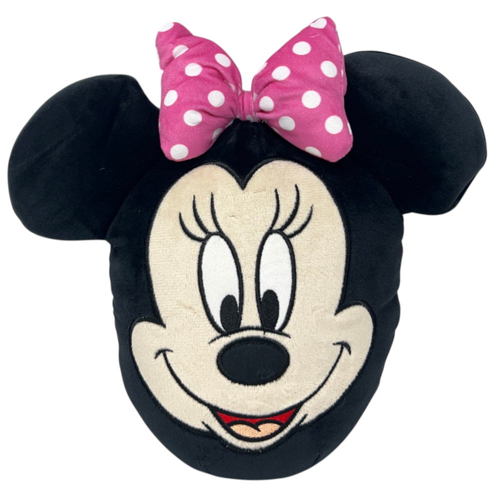 CUSCINO SQUISHY MINNIE DISNEY MORBIDO PELUCHE 3D 25 CM ACCESSORIO DECORATIVO CAMERETTA - MIN36-5204