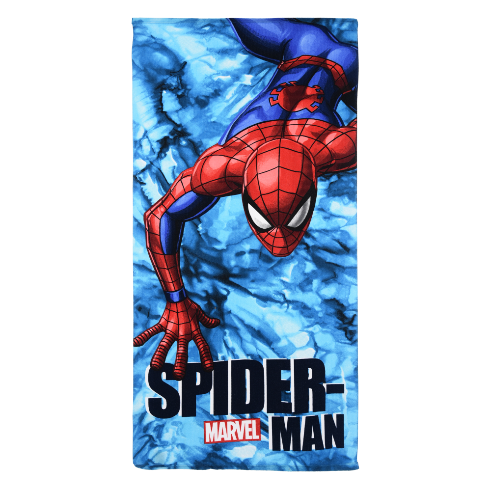 TELO MARE SPIDERMAN MARVEL MICROFIBRA ASCIUGAMANO BAMBINI IDEALE SPIAGGIA PISCINA - EZ18173