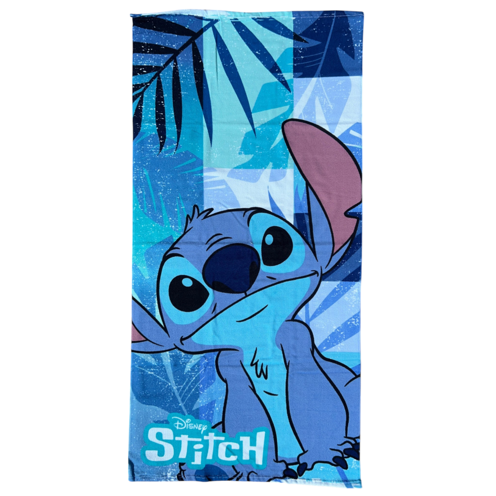 TELO MARE STITCH DISNEY ASCIUGAMANO PER BAMBINI IN MICROFIBRA CM 140X70 - LIL37-6015
