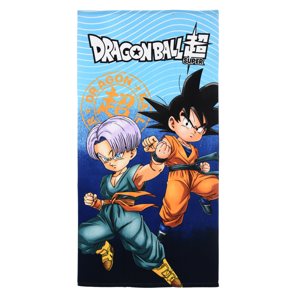 TELO MARE DRAGON BALL SUPER IN MICROFIBRA ASCIUGAMANO BAMBINI IDEALE SPIAGGIA PISCINA - EZ18120