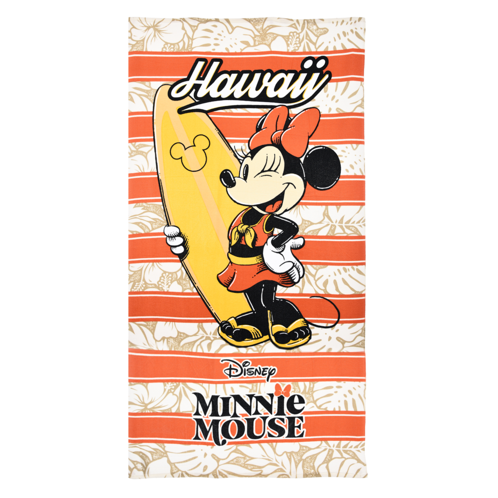 TELO MARE MINNIE DISNEY ASCIUGAMANO PER ADULTI IN MICROFIBRA 170X90 CM SPIAGGIA PISCINA - EZ37001