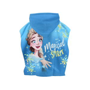 PONCHO MARE FROZEN DISNEY MICROFIBRA ACCAPPATOIO CON CAPPUCCIO 110X55 CM - EZ18058