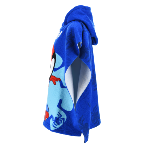 PONCHO MARE SPIDEY MARVEL MICROFIBRA ACCAPPATOIO CON CAPPUCCIO 110X55 CM SPIAGGIA PISCINA - EZ18153