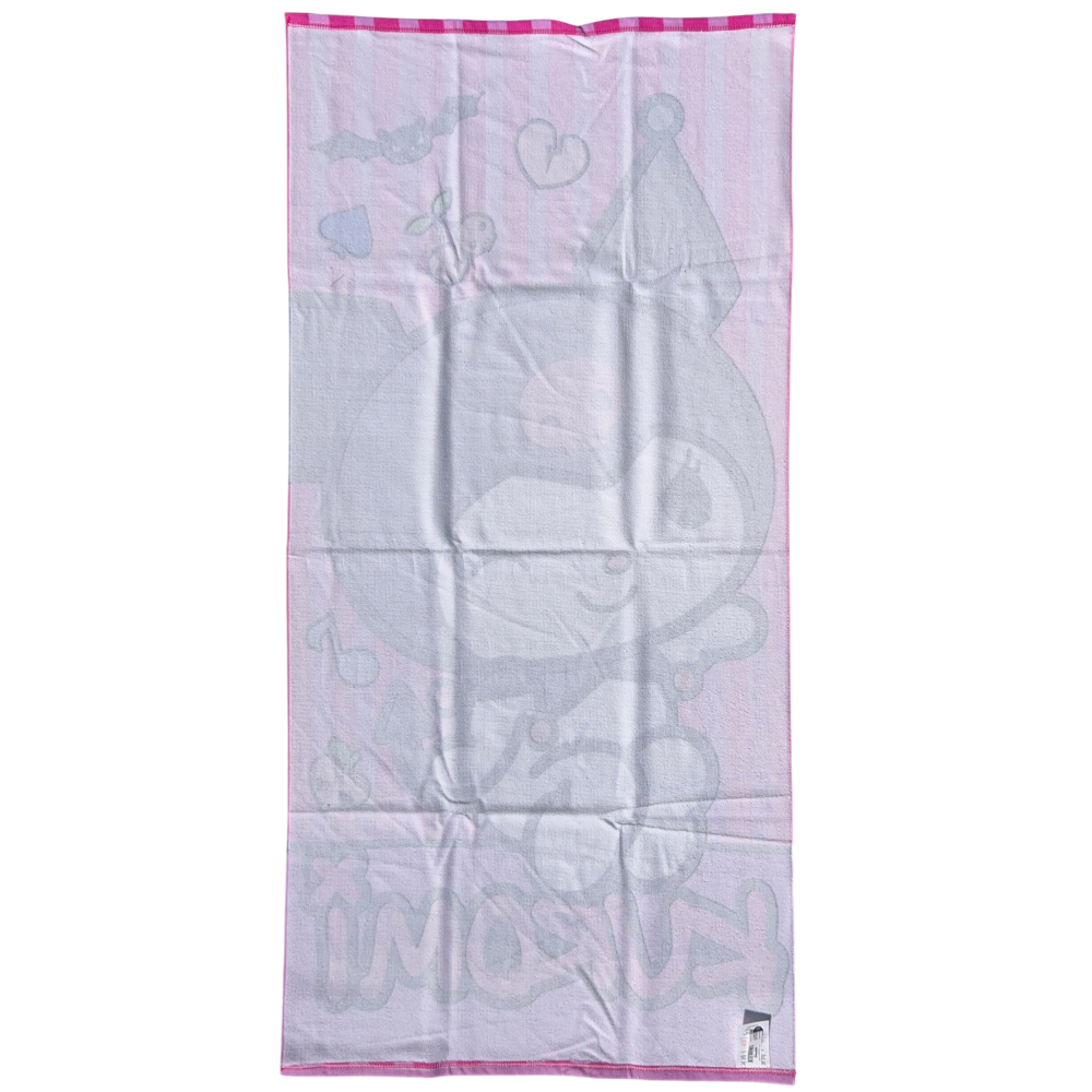 TELO MARE KUROMI SANRIO ASCIUGAMANO PER BAMBINI IN MICROFIBRA CM 140X70 - HK37-0804