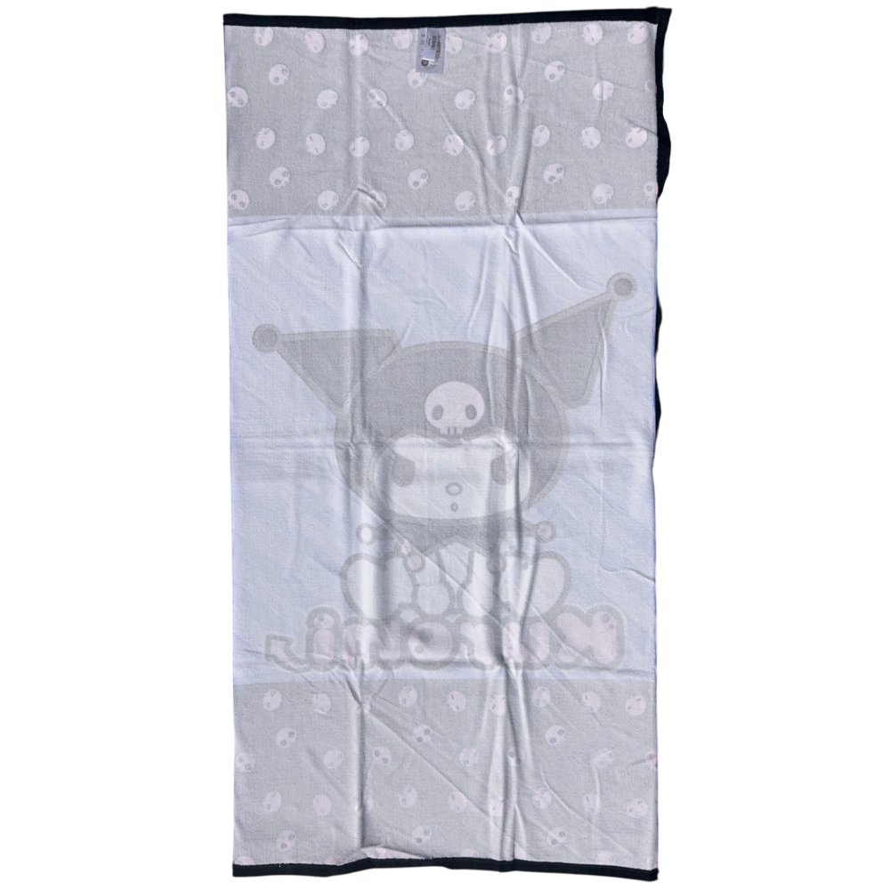 TELO MARE KUROMI SANRIO ASCIUGAMANO PER BAMBINI IN MICROFIBRA CM 140X70 - HK36-1825