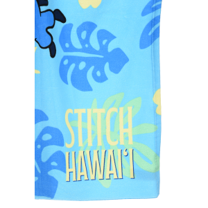 MANTELLA MARE STITCH DISNEY TELO CON CAPPUCCIO 3D 70X140 CM IN MICROFIBRA BAGNO PISCINA SPIAGGIA - EZ18220