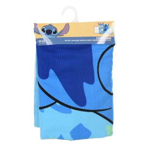 MANTELLA MARE STITCH DISNEY TELO CON CAPPUCCIO 3D 70X140 CM IN MICROFIBRA BAGNO PISCINA SPIAGGIA - EZ18220