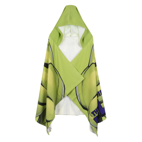 MANTELLA MARE HULK MARVEL TELO CON CAPPUCCIO 70X140 CM IN MICROFIBRA BAGNO PISCINA SPIAGGIA - EZ18216
