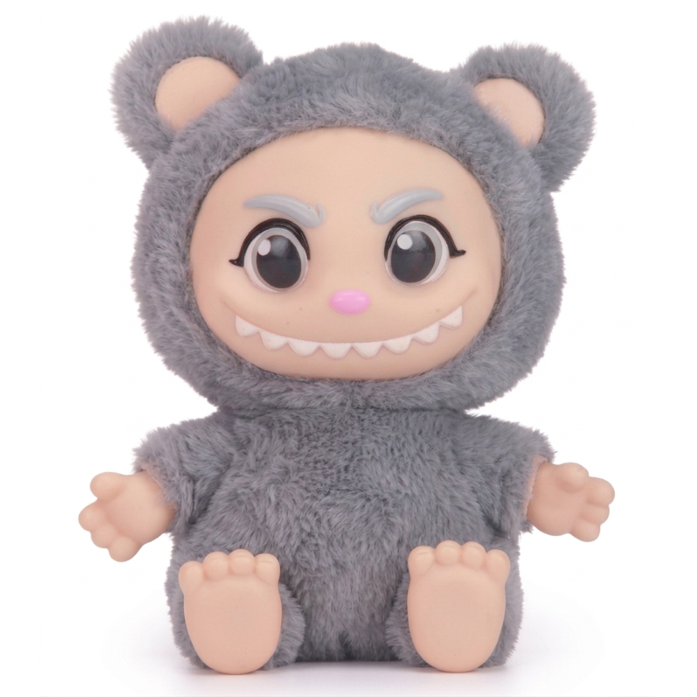 PELUCHE ONIKUMA GRIGIO ASH PVC 25 CM - 49511SKD/GRIGIO