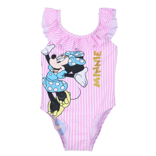 COSTUME DA BAGNO MINNIE PAPERINA DISNEY INTERO 1 PEZZO MARE PISCINA NEONATA - EZ05006ROSA