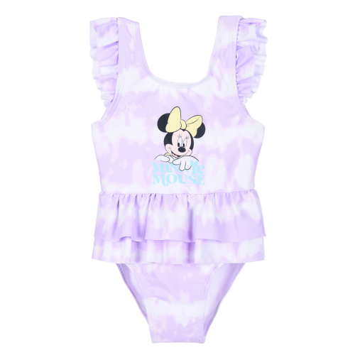 COSTUME DA BAGNO MINNIE MOUSE DISNEY INTERO TIE-DYE 1 PEZZO MARE PISCINA NEONATA - EZ05005LILLA