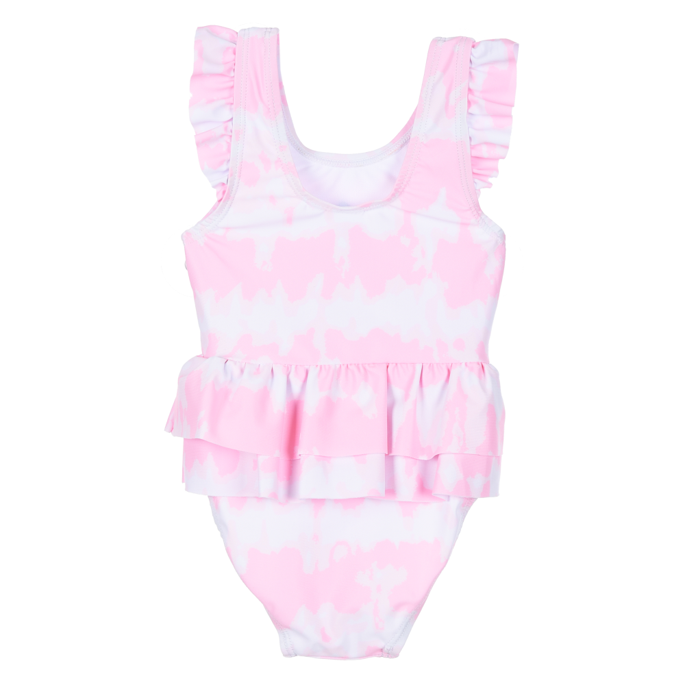 COSTUME DA BAGNO MINNIE MOUSE DISNEY INTERO TIE-DYE 1 PEZZO MARE PISCINA NEONATA - EZ05005ROSA