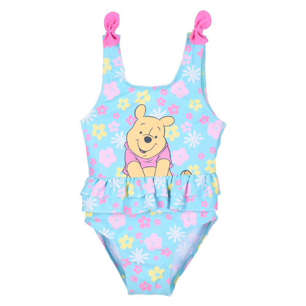 COSTUME DA BAGNO WINNIE THE POOH DISNEY INTERO 1 PEZZO MARE PISCINA NEONATA - EZ05022AZZURRO