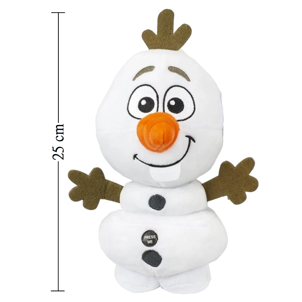 PELUCHE OLAF FROZEN MORBIDO PUPAZZO DISNEY CON SUONO 25 CM - DFR-9420-3
