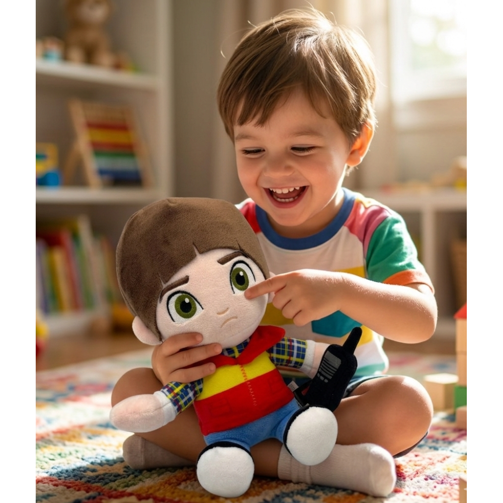 PELUCHE STRANGER THINGS NETFLIX WILL BYERS TORCIA 30 CM - 5315WILL