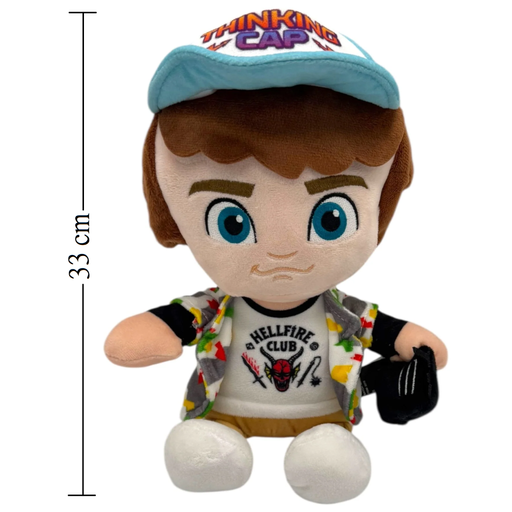 PELUCHE STRANGER THINGS NETFLIX DUSTIN HENDERSON 33 CM - 5315DUSTIN