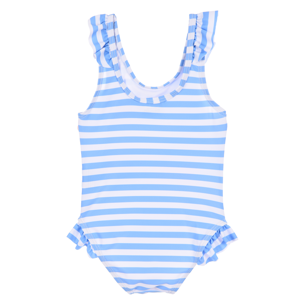 COSTUME DA BAGNO HELLO KITTY SANRIO INTERO 1 PEZZO MARE PISCINA NEONATA - EZ05025BLU
