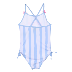 COSTUME DA BAGNO STITCH DISNEY INTERO 1 PEZZO MARE PISCINA BAMBINA - EZ18065CELESTE