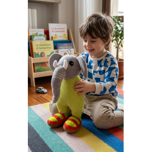 PELUCHE ITALIAN BRAINROT MORBIDO PUPAZZO LIRILI LARILA 42 CM - BRT0015LIRILI