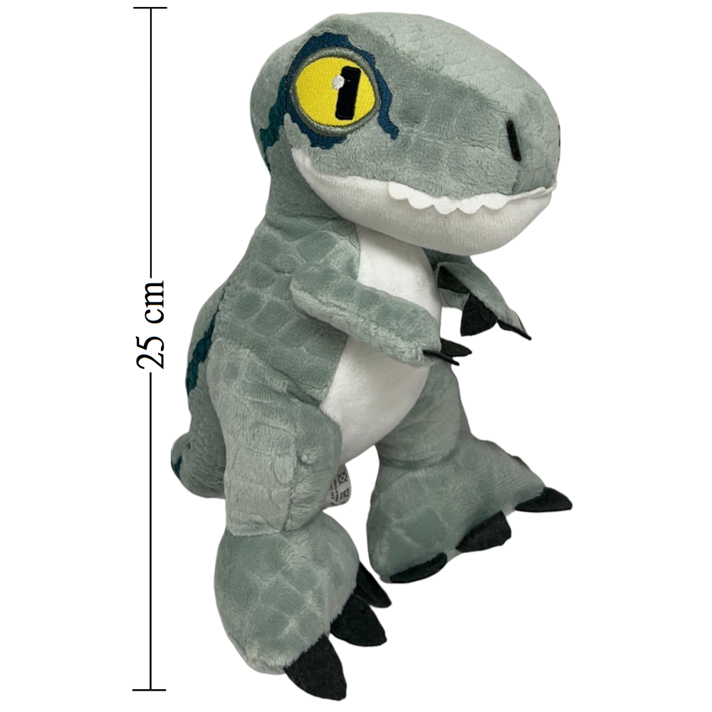 PELUCHE VELOCIRAPTOR JURASSIC WORLD PUPAZZO 25 CM - 1027D/VELOCIRAPTOR