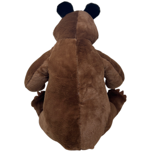 PELUCHE MASHA E ORSO MORBIDO PUPAZZO ORSO SEDUTO 50CM - PTS252594A/50