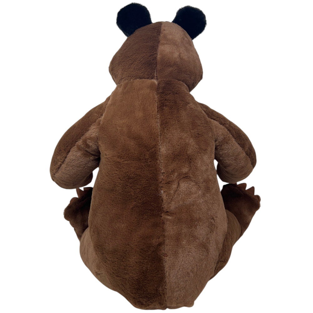 PELUCHE MASHA E ORSO MORBIDO PUPAZZO ORSO SEDUTO 50CM - PTS252594A/50