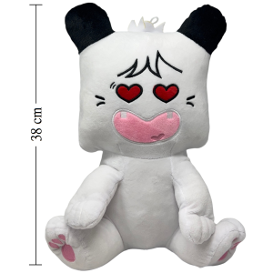 PELUCHE HELLO SPANK CON OCCHI A CUORE MORBIDO PELUCHE 38 CM - 254088/35