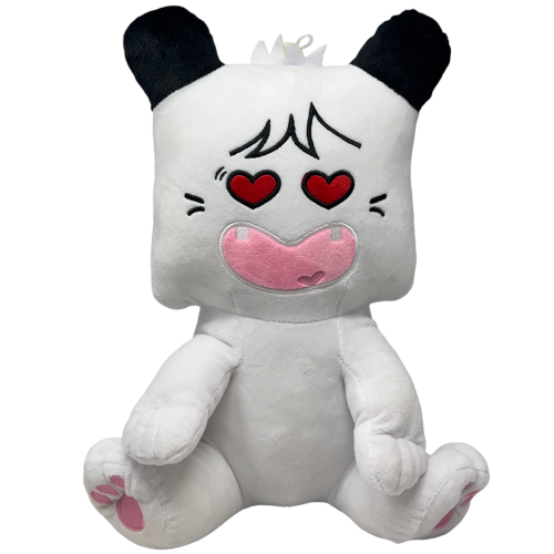 PELUCHE HELLO SPANK CON OCCHI A CUORE MORBIDO PELUCHE 38 CM - 254088/35