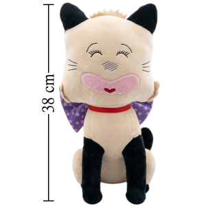 PELUCHE HELLO SPANK MICIA MORBIDO PUPAZZO 38 CM - 254087/35