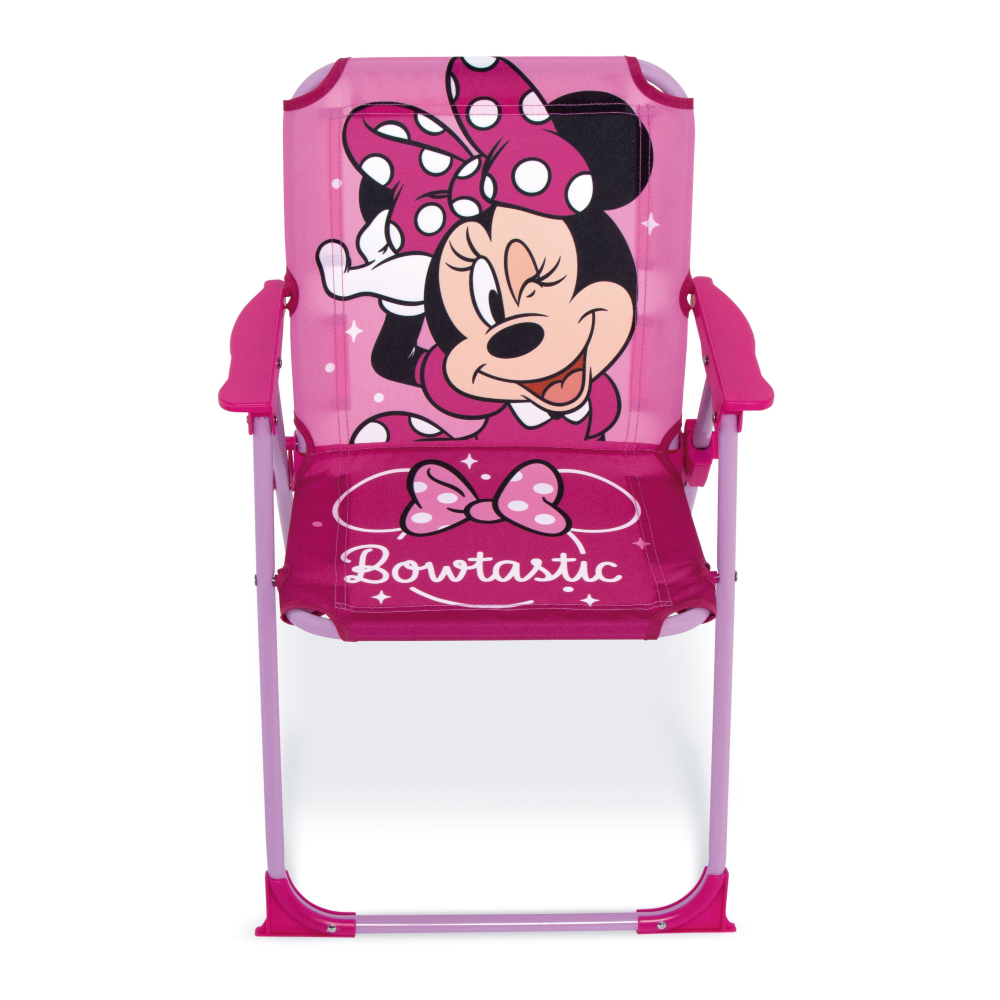 SEDIA PIEGHEVOLE MINNIE PER MARE E GIARDINO 100% POLIESTERE- 86732