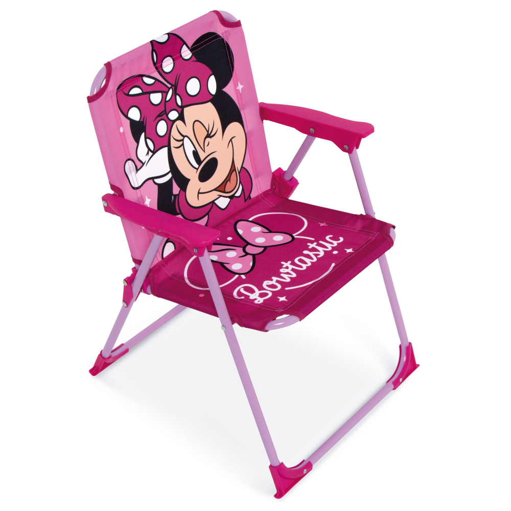 SEDIA PIEGHEVOLE MINNIE PER MARE E GIARDINO 100% POLIESTERE- 86732