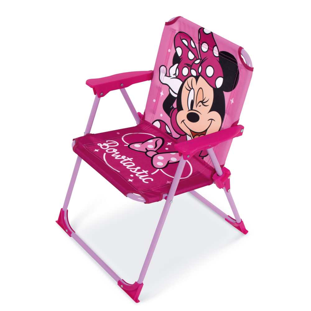 SEDIA PIEGHEVOLE MINNIE PER MARE E GIARDINO 100% POLIESTERE- 86732