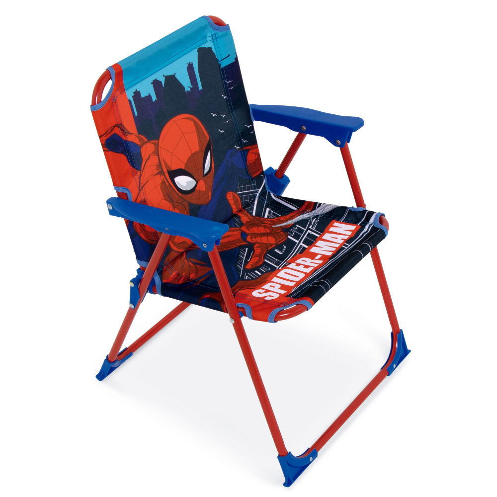 SEDIA PIEGHEVOLE SPIDERMAN PER MARE E GIARDINO 100% POLIESTERE- 86735