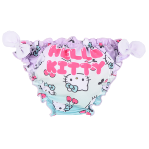 COSTUME DA BAGNO HELLO KITTY SANRIO MODELLO SLIP MUTANDINA MARE PISCINA NEONATA - EZ05024LILLA