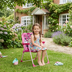 SEDIA PIEGHEVOLE MINNIE PER MARE E GIARDINO 100% POLIESTERE- 86732