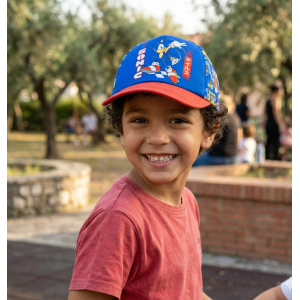 CAPPELLO SONIC BERRETTO ESTIVO CON VISIERA REGOLABILE BAMBINO 55 CM - 0122