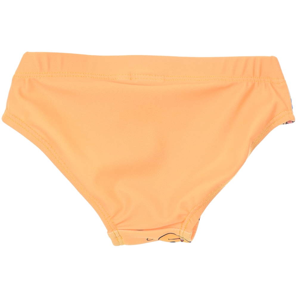 COSTUME DA BAGNO WINNIE THE POOH DISNEY MODELLO SLIP MUTANDINA MARE PISCINA NEONATO - EZ05021ARANCIO