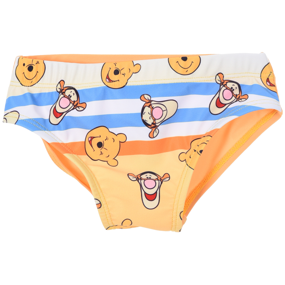 COSTUME DA BAGNO WINNIE THE POOH DISNEY MODELLO SLIP MUTANDINA MARE PISCINA NEONATO - EZ05021ARANCIO