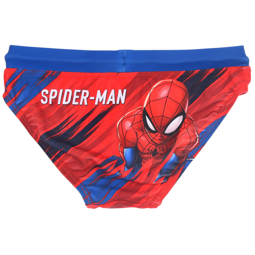 COSTUME DA BAGNO SPIDERMAN MARVEL MODELLO SLIP MUTANDINA MARE PISCINA BAMBINO - EZ18166ROSSO