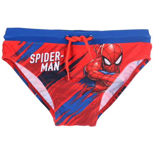 COSTUME DA BAGNO SPIDERMAN MARVEL MODELLO SLIP MUTANDINA MARE PISCINA BAMBINO - EZ18166ROSSO